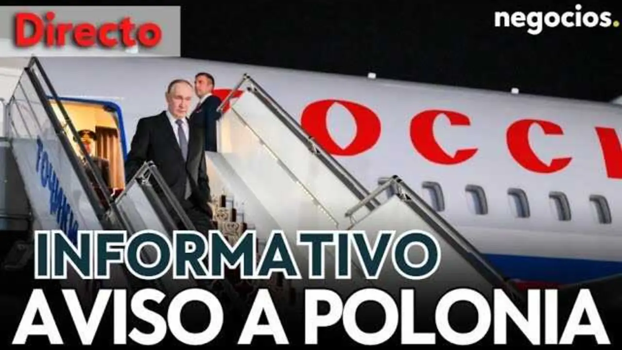 Imagen en vivo de la transmisión de Negocios TV sobre la advertencia rusa a Polonia y las reacciones internacionales<br>                        <br>                        <br>                        <br>                      