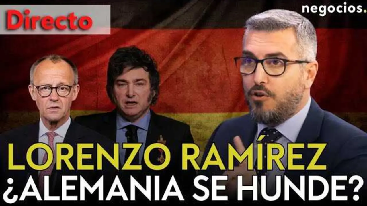 Miniatura del vídeo con Lorenzo Ramírez en Negocios TV durante la entrevista sobre la crisis económica global.<br>                        <br>                        <br>                        <br>                      