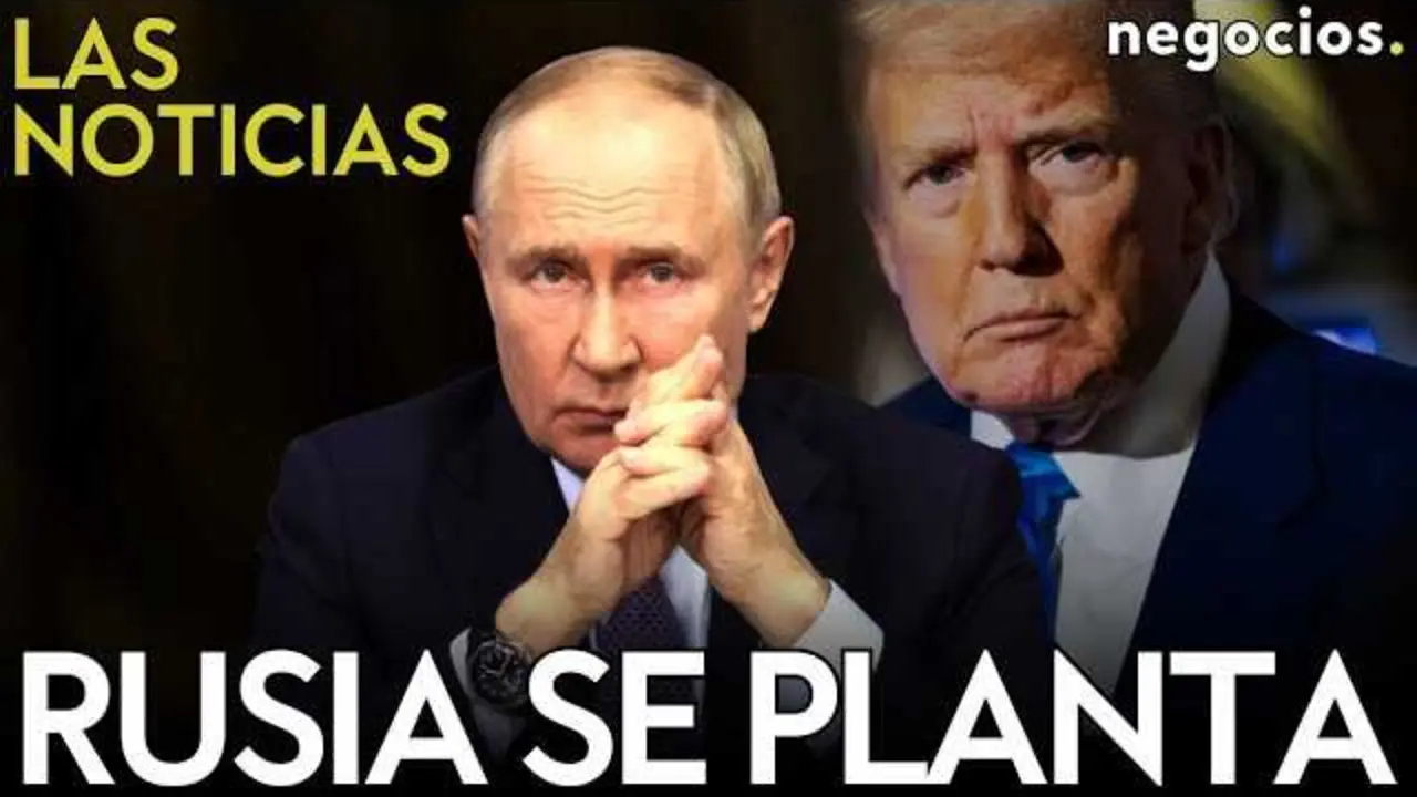 Thumbnail oficial de Negocios TV mostrando a los líderes mundiales y la amenaza aérea con cazas F-35 en contexto geopolítico.<br>                        <br>                        <br>                        <br>                      