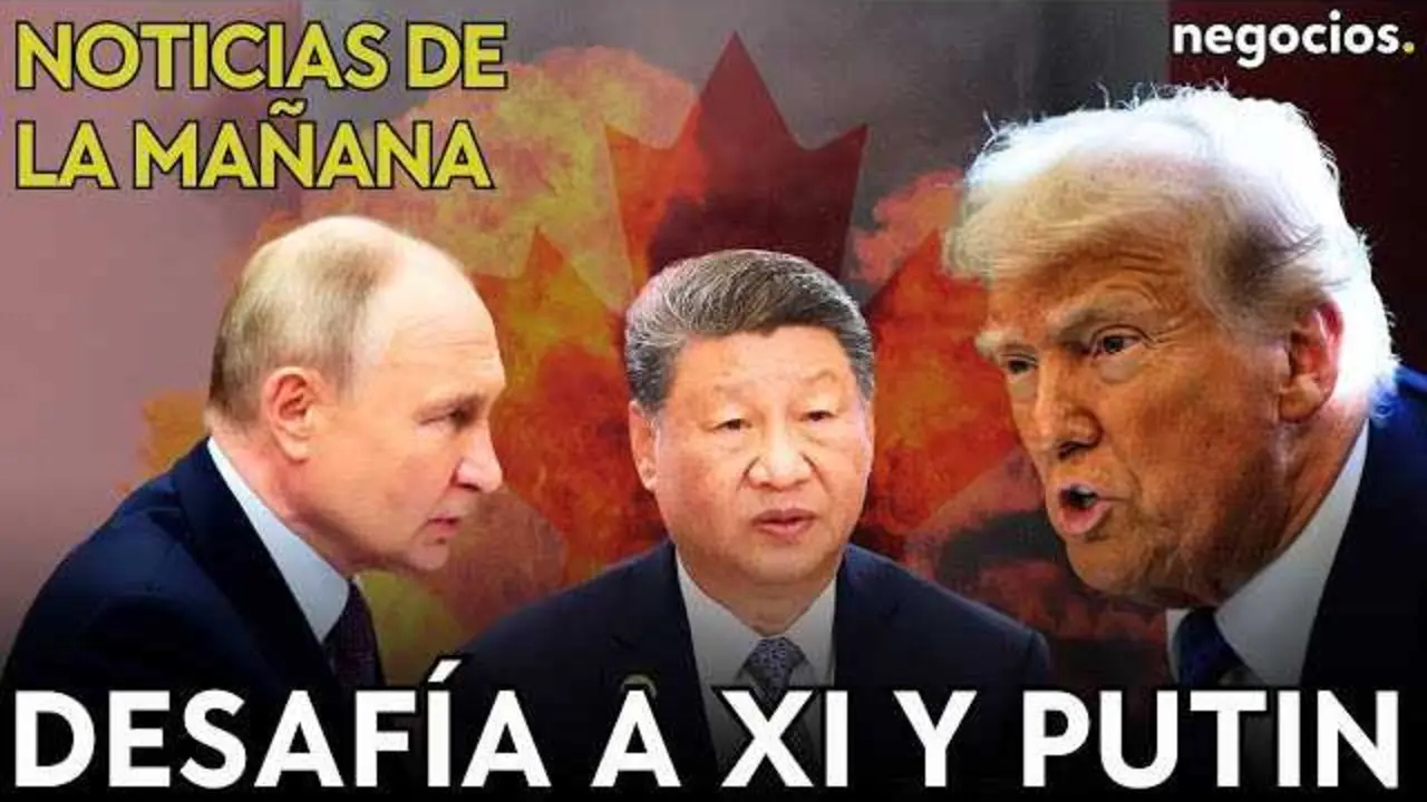 Resumen visual de la tensión comercial y política entre Trump, Xi Jinping y Vladimir Putin capturada en imágenes destacadas de la conferencia y negociaciones.<br>                        <br>                        <br>                        <br>                      