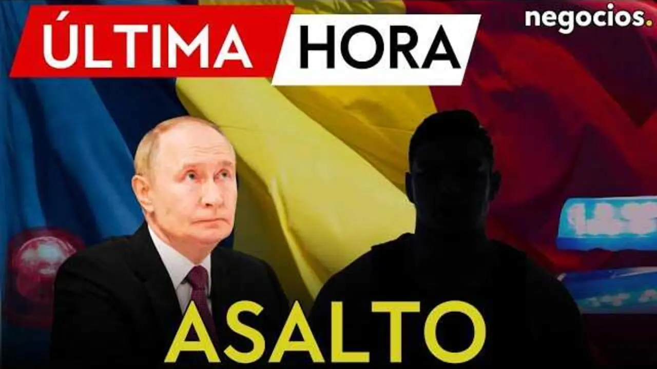 Guardia de seguridad frente a la embajada rusa en Bucarest, donde un intento de embestida con coche fue frustrado.<br>                        <br>                        <br>                        <br>                      