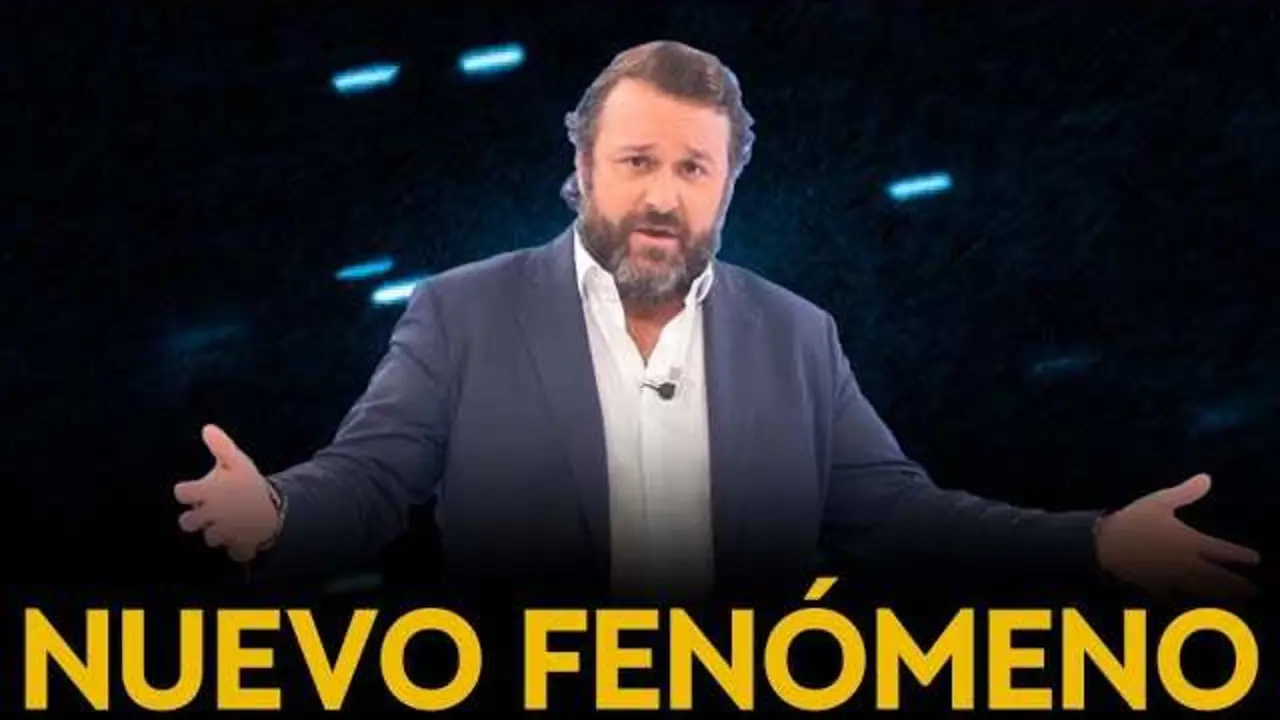 Imagen del cometa 3I/ATLAS captada en su acercamiento al Sol, destacando la peculiar orientación de su anticola.<br>                        <br>                        <br>                        <br>                      