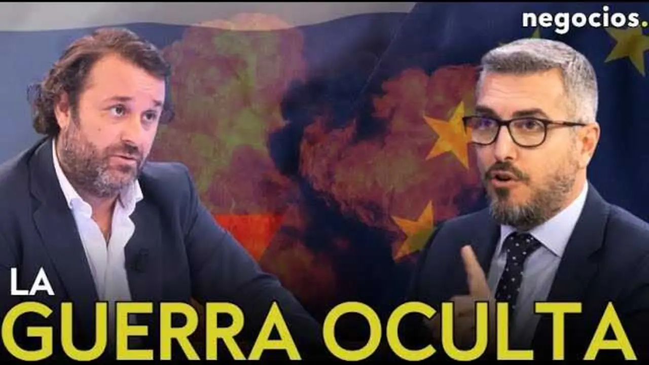 Lorenzo Ramírez comentando en el plató de Negocios TV durante la emisión del análisis económico y geopolítico.<br>                        <br>                        <br>                        <br>                      