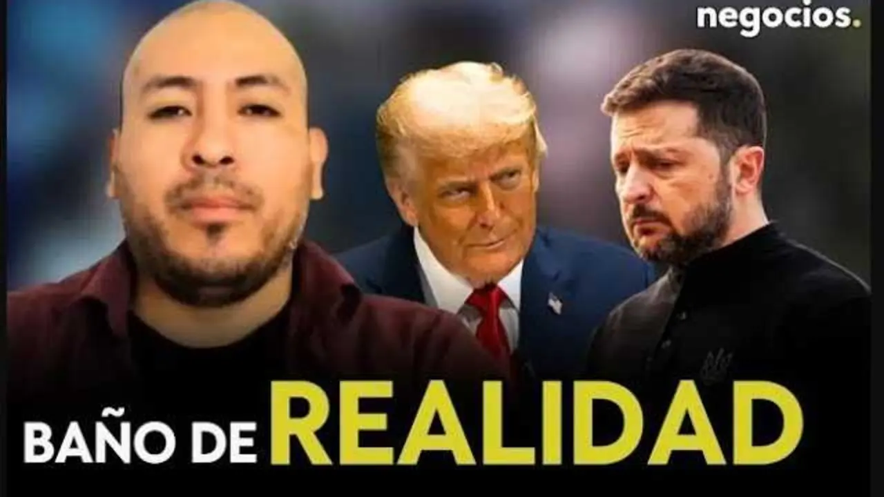 Imagen del vídeo de Negocios TV que muestra la portada destacada del análisis sobre la guerra en Ucrania y el impacto de las posturas internacionales recientes.<br>                        <br>                        <br>                        <br>                      