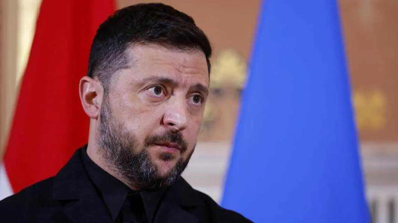 Zelenski. Trabajarán en un plan de alto el fuego en los próximos diez días - E P A / T O L G A A K M E N / P O O L