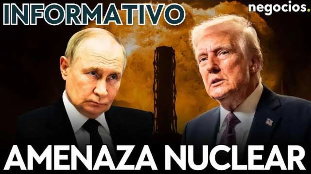 Captura de pantalla destacada del vídeo de Negocios TV donde se resume la situación internacional con énfasis en Rusia, Argentina y China<br>                        <br>                        <br>                        <br>                      