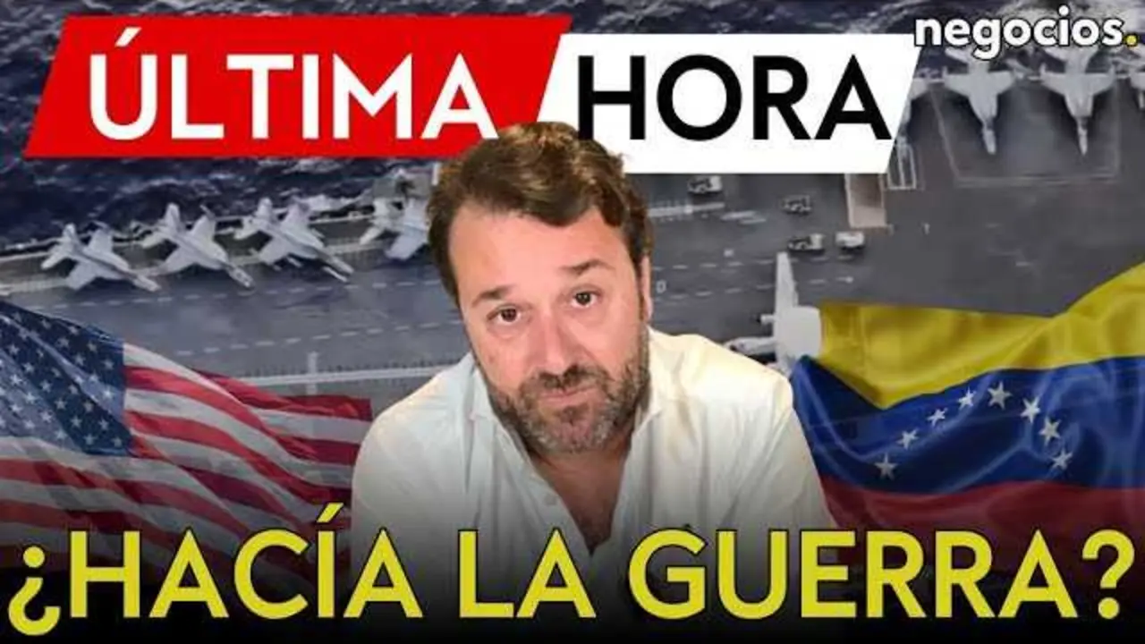 Imagen oficial del portaviones USS Gerald R. Ford durante su despliegue en el Caribe, cerca de Venezuela<br>                        <br>                        <br>                        <br>                      