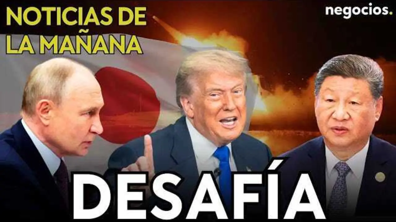 Fotografía del presidente Donald Trump y la primera ministra japonesa Sanae Takaichi durante la firma de acuerdos bilaterales en Tokio.<br>                        <br>                        <br>                        <br>                      