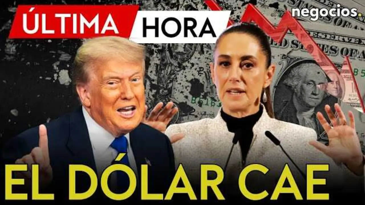 Claudia Sheinbaum durante una conferencia de prensa hablando sobre las negociaciones comerciales entre México y Estados Unidos.<br>                        <br>                        <br>                        <br>                      