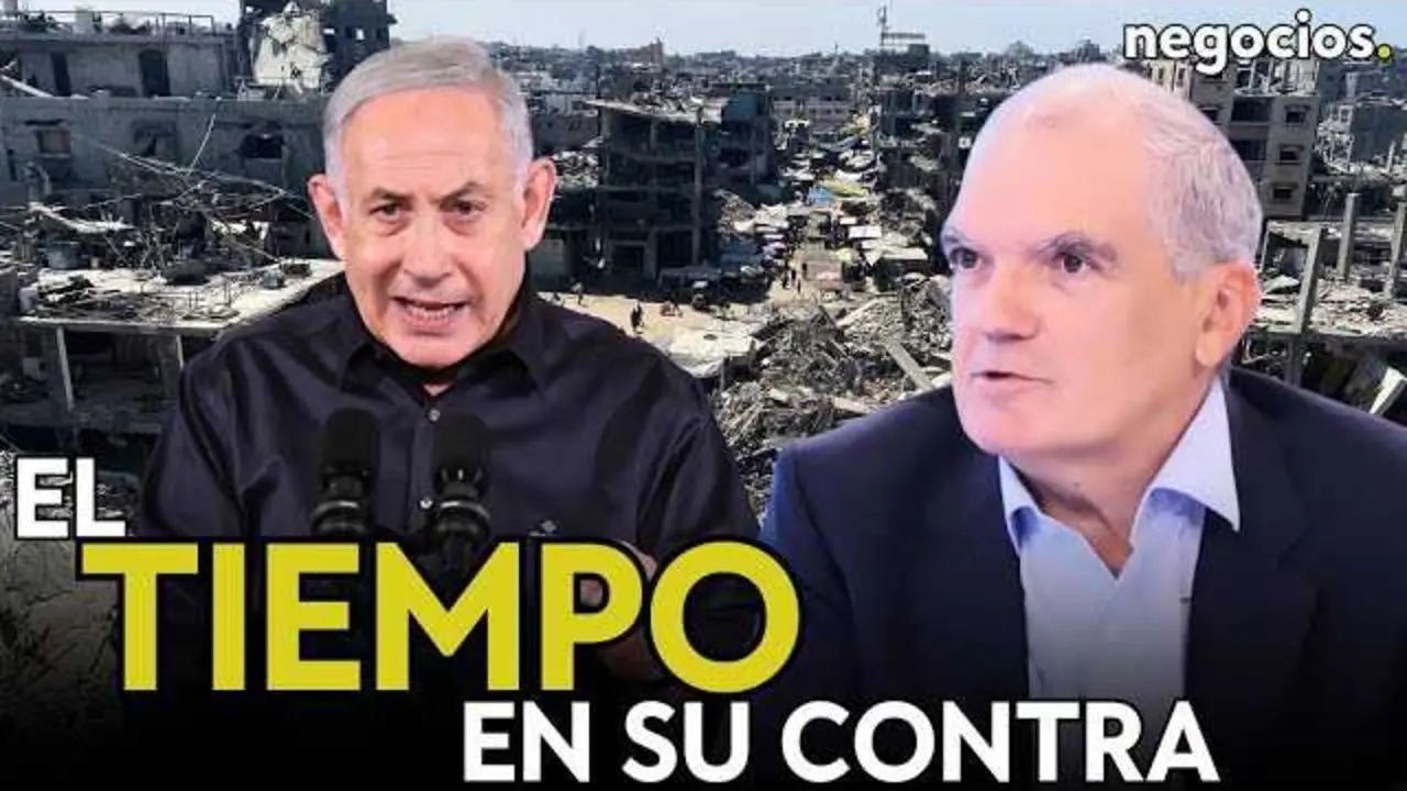 Imagen en miniatura que muestra un mapa de Oriente Medio con marcas de tensión en la zona israelí y palestina<br>                        <br>                        <br>                        <br>                      