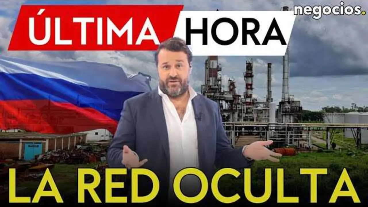 Imagen satelital representando las rutas marítimas utilizadas por buques sancionados para transportar petróleo ruso hacia la India.<br>                        <br>                        <br>                        <br>                      