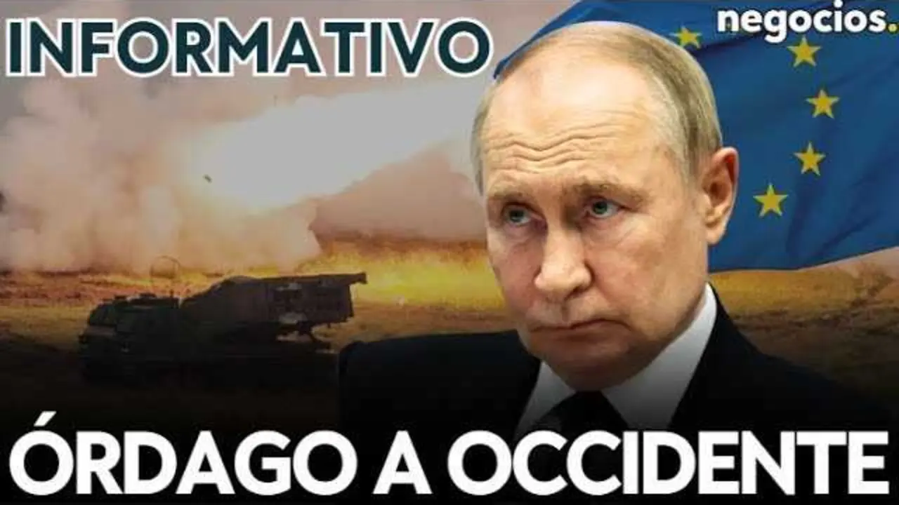 Fotografía del lanzamiento del cohete 3I/Atlas con el misil Sarmat como telón de fondo, simbolizando el poderío tecnológico y militar de Rusia.<br>                        <br>                        <br>                        <br>                      