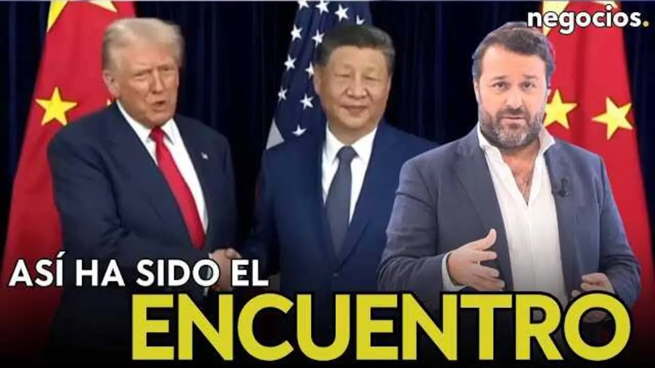 Fotografía oficial de Donald Trump y Xi Jinping durante su encuentro en Busán, Corea del Sur, con postura cordial frente a los desafíos globales.<br>                        <br>                        <br>                        <br>                      