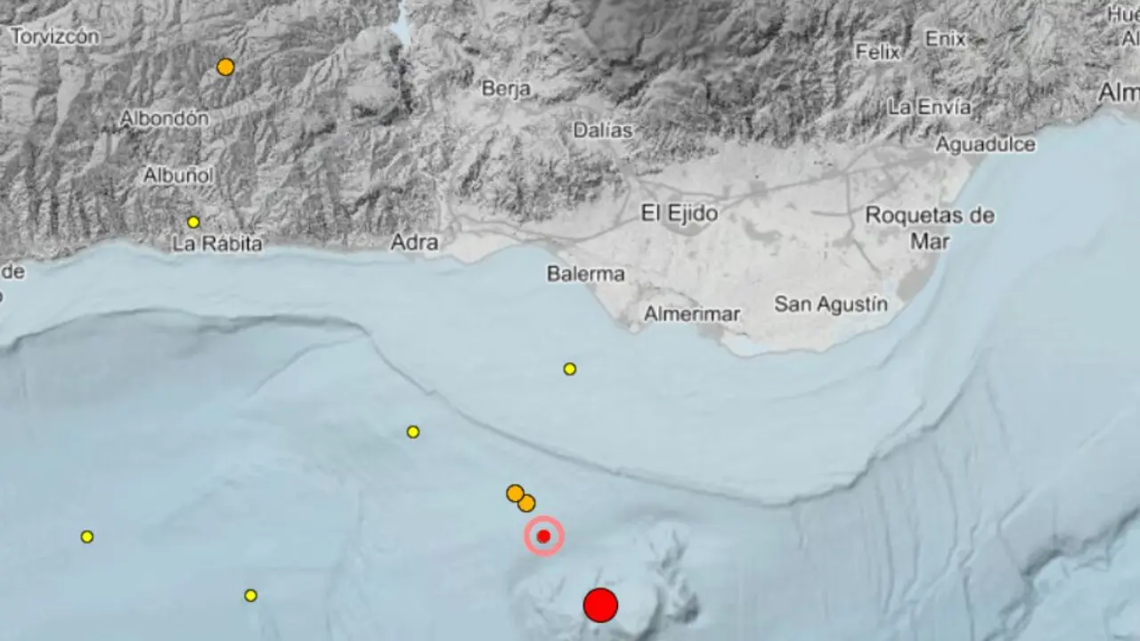 Terremoto de 4,2 en el Mar de Alborán causa alarma en Andalucía

Instituto Geográfico Nacional