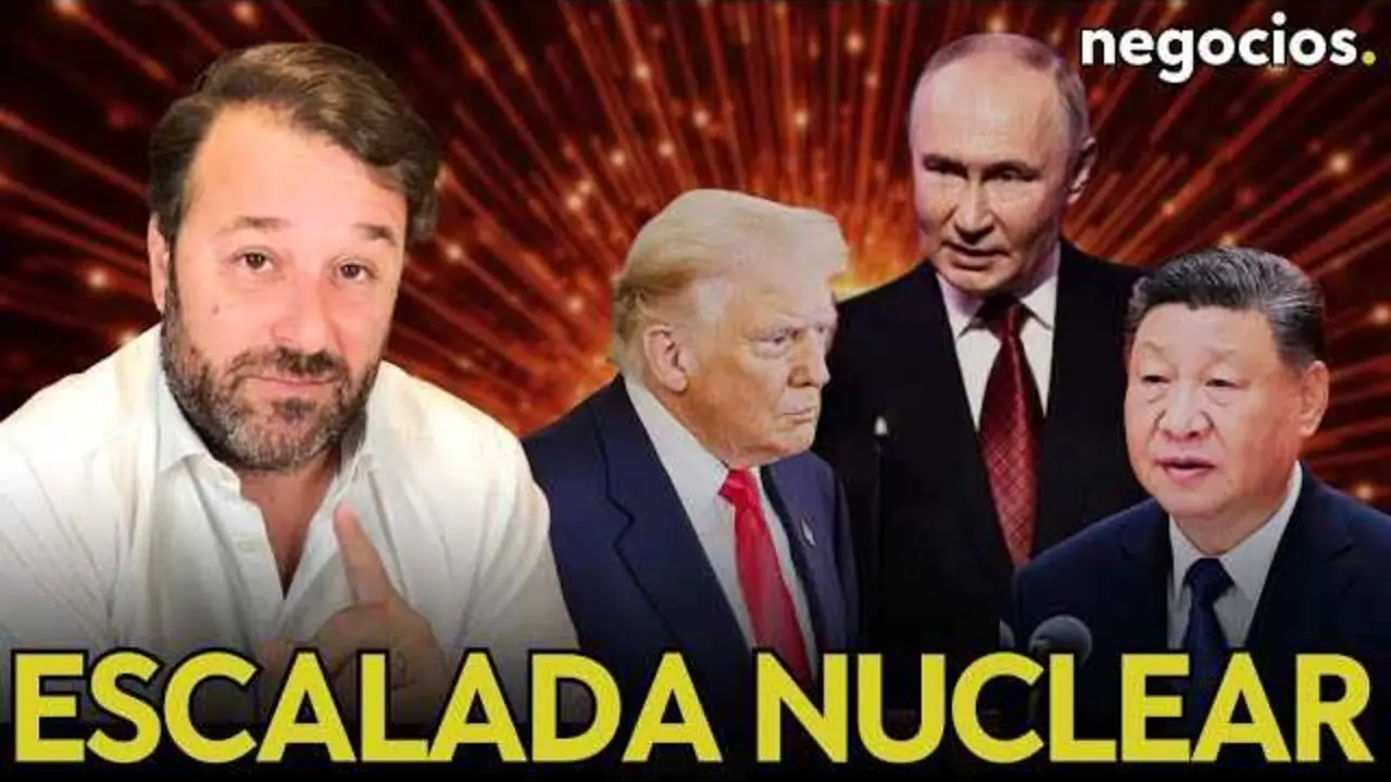 Miniatura que acompaña el análisis sobre la escalada nuclear y la rivalidad entre China y Estados Unidos en Negocios TV.<br>                        <br>                        <br>                        <br>                      