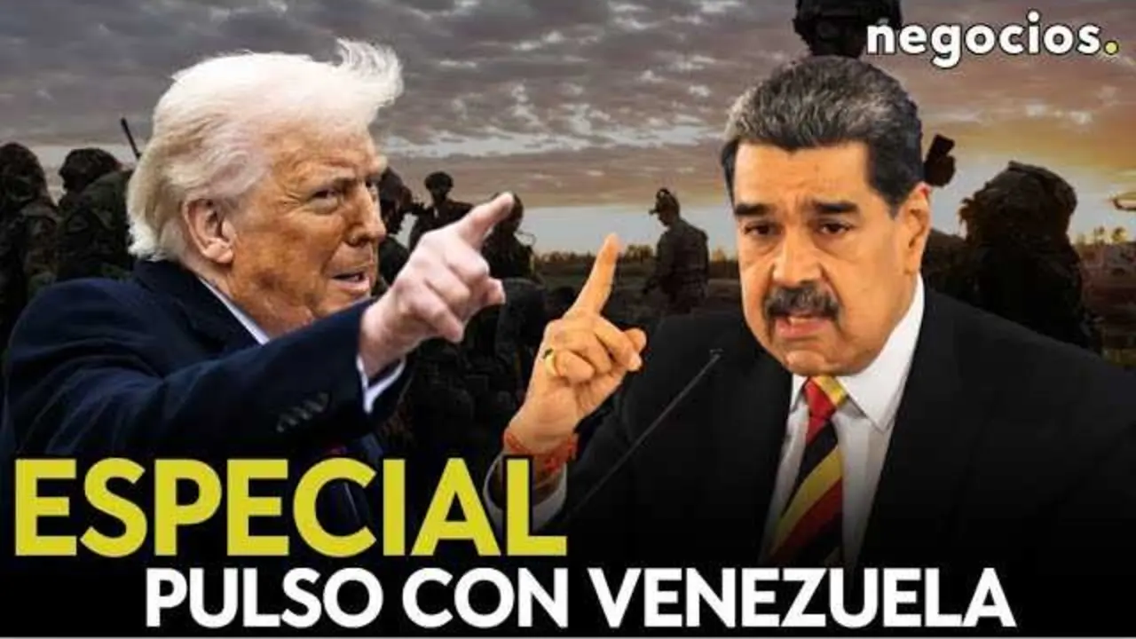 Fotografía ilustrativa mostrando un avión militar de Estados Unidos desplegado en el Caribe, símbolo de la tensión con Venezuela.<br>                        <br>                        <br>                        <br>                      