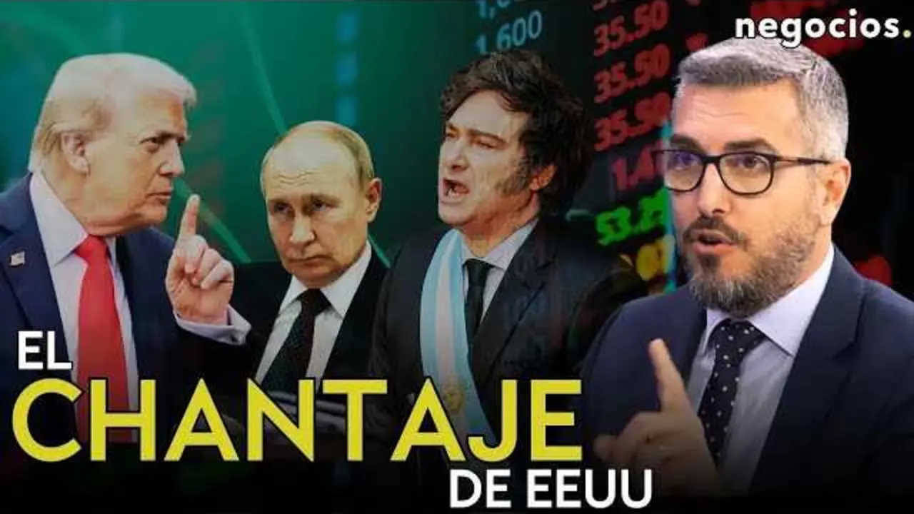 Miniatura del vídeo de Negocios TV donde Lorenzo Ramírez explica el chantaje financiero estadounidense a Argentina y las implicaciones geopolíticas.<br>                        <br>                        <br>                        <br>                      