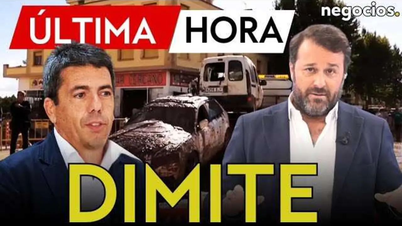 Carlos Mazón durante un acto oficial antes de anunciar su dimisión como presidente de la Generalitat Valenciana.<br>                        <br>                        <br>                        <br>                      