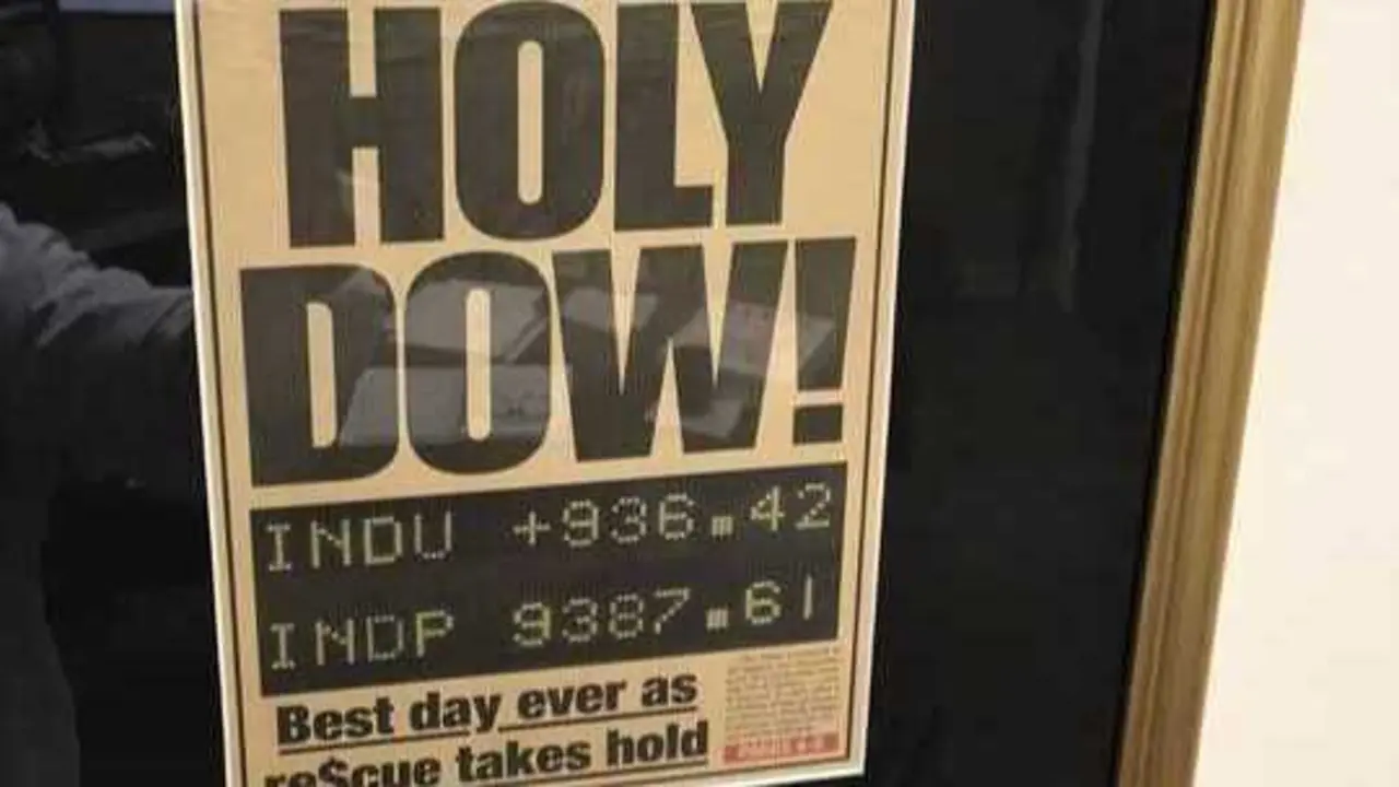 Los cinco días en que el Dow Jones hizo historia: las mayores subidas y las lecciones que dejaron a los inversores