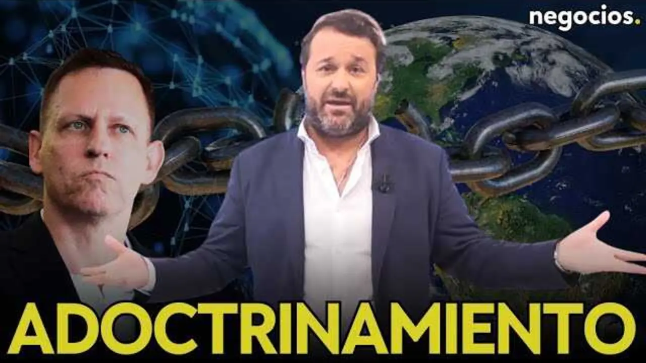 Portada del vídeo que muestra el logo de Palantir junto a la imagen de jóvenes profesionales en un entorno corporativo moderno<br>                        <br>                        <br>                        <br>                      