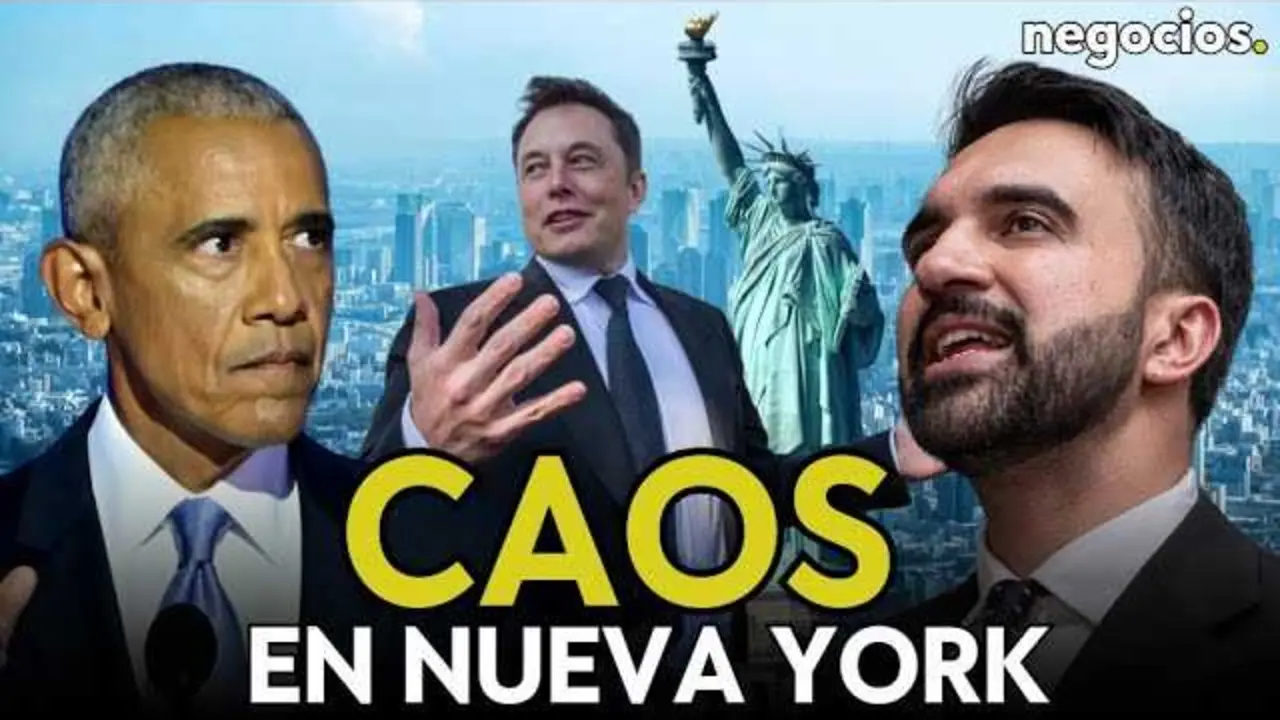 Captura oficial del vídeo sobre la contienda electoral en Nueva York con Elon Musk, Mamdani, Obama y Greg Abbott<br>                        <br>                        <br>                        <br>                      