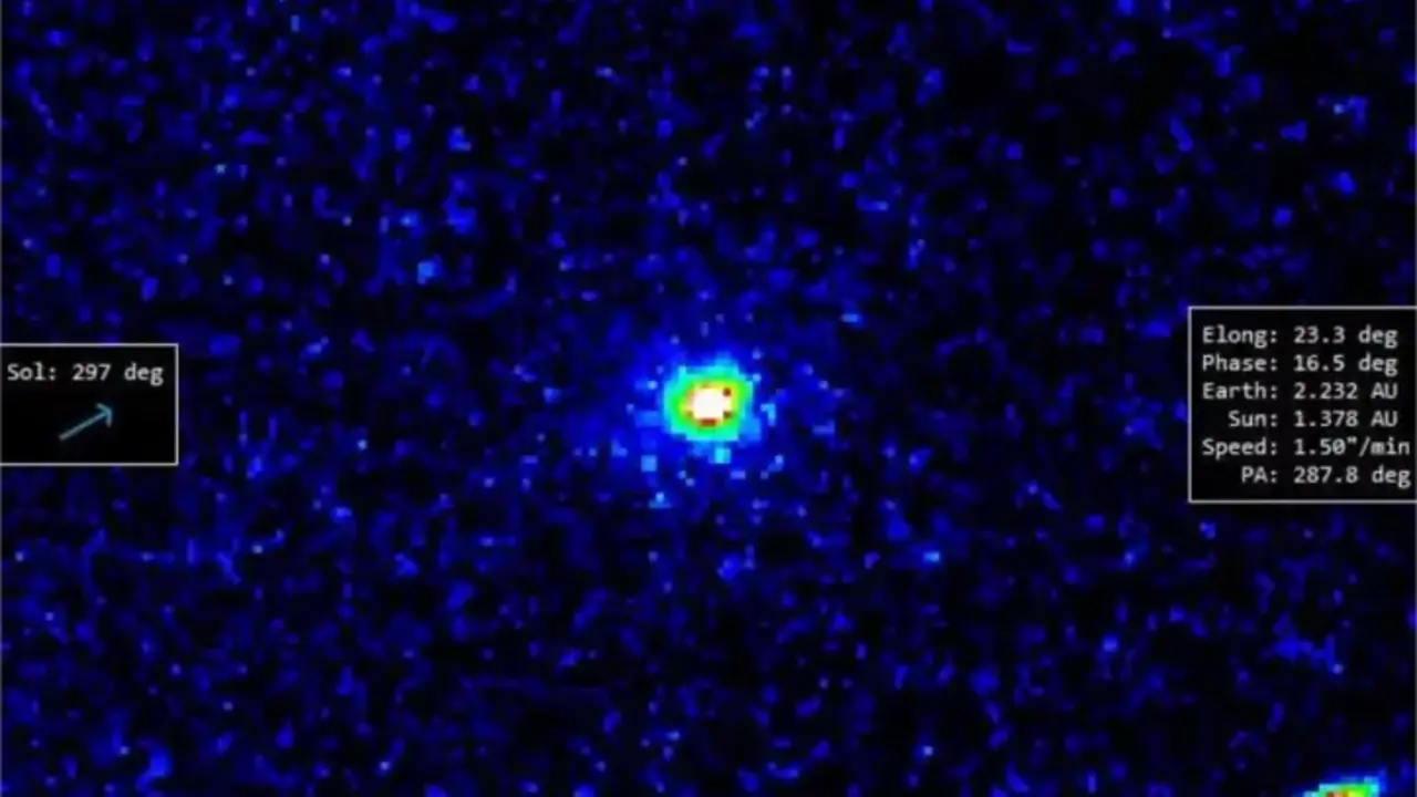 No Clear Cometary tail in Post-Perihelion Images of 3I/ATLAS