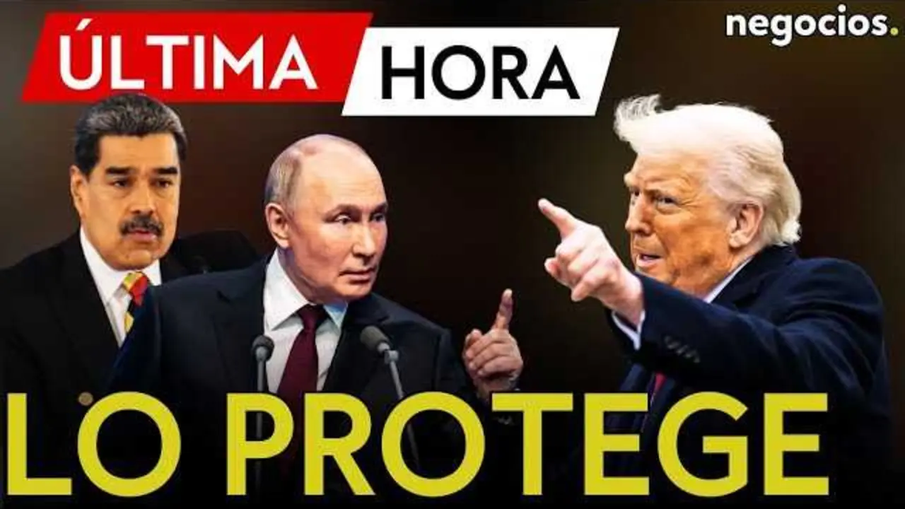 María Zajárova dando una rueda de prensa en Moscú, en la que condena los planes de intervención militar en Venezuela y advierte sobre riesgos para la región latinoamericana.<br>                        <br>                        <br>                        <br>                      