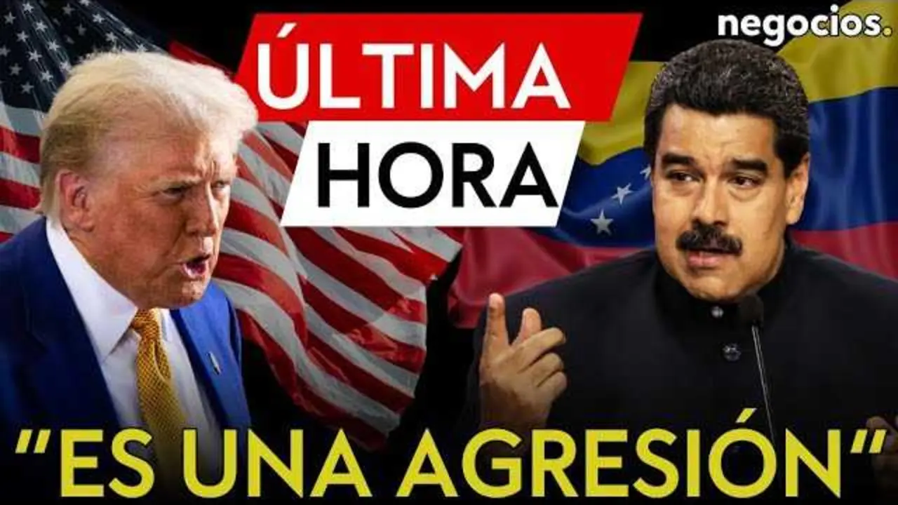 Miniatura del vídeo de Negocios TV sobre la alerta máxima en Venezuela frente a la presión militar estadounidense.<br>                        <br>                        <br>                        <br>                      