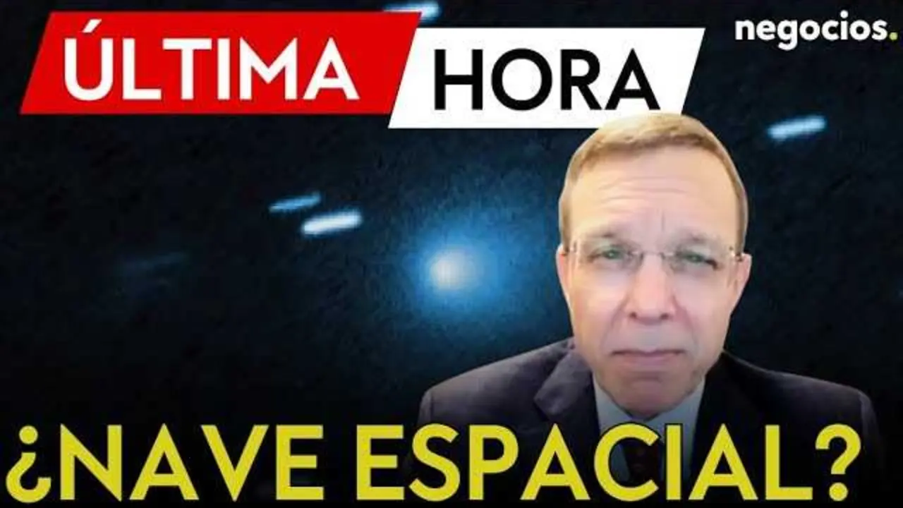 El asteroide 3I/ATLAS captado en imágenes, objeto de estudio por su posible origen artificial según Avi Loeb.<br>                        <br>                        <br>                        <br>                      