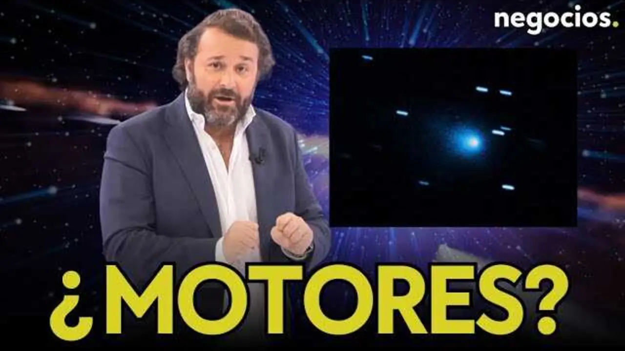 Imagen en baja resolución del cometa 3i/Atlas, que muestra emisiones detectadas que podrían sugerir una propulsión no natural, según el análisis del astrofísico Avi Loeb.<br>                        <br>                        <br>                        <br>                      