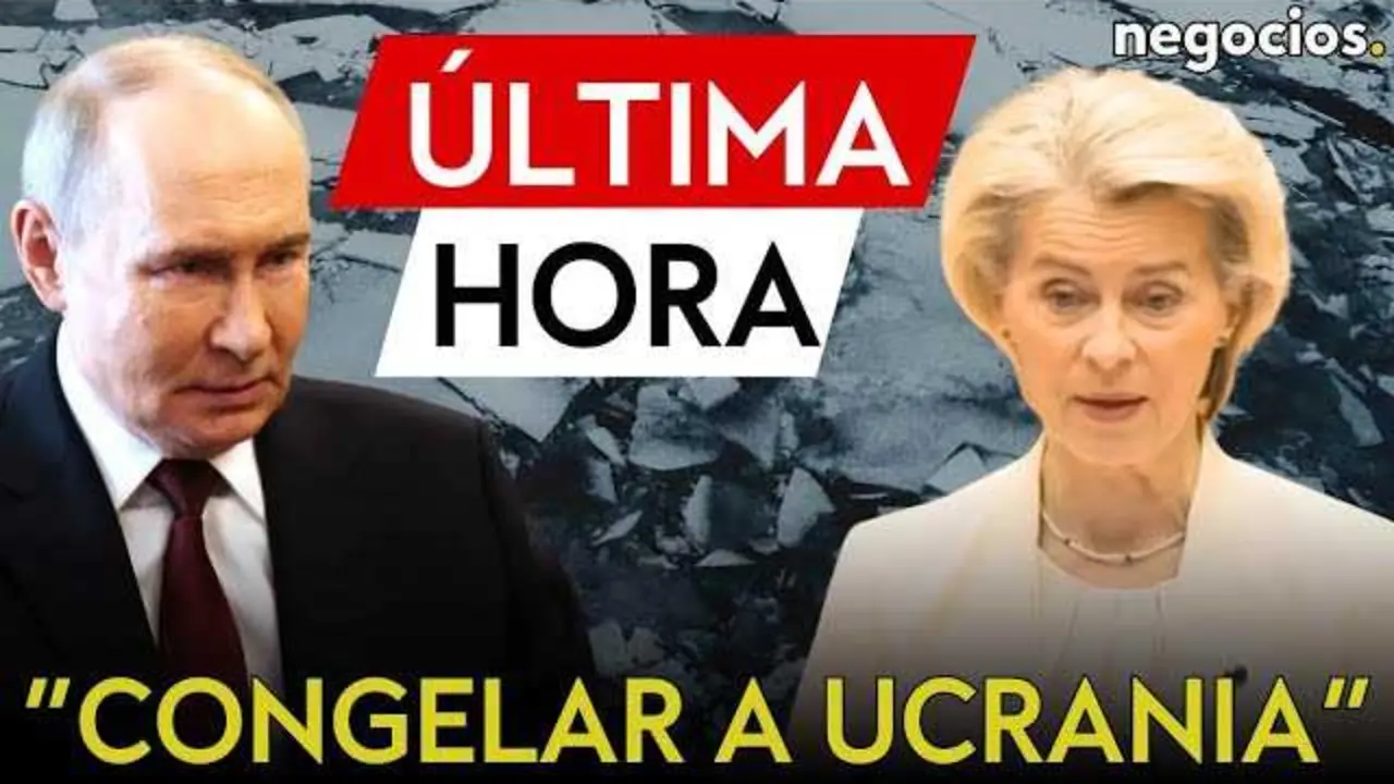 Ursula von der Leyen durante su intervención en el Parlamento Europeo alertando sobre la estrategia rusa de ataques energéticos contra Ucrania.<br>                        <br>                        <br>                        <br>                      