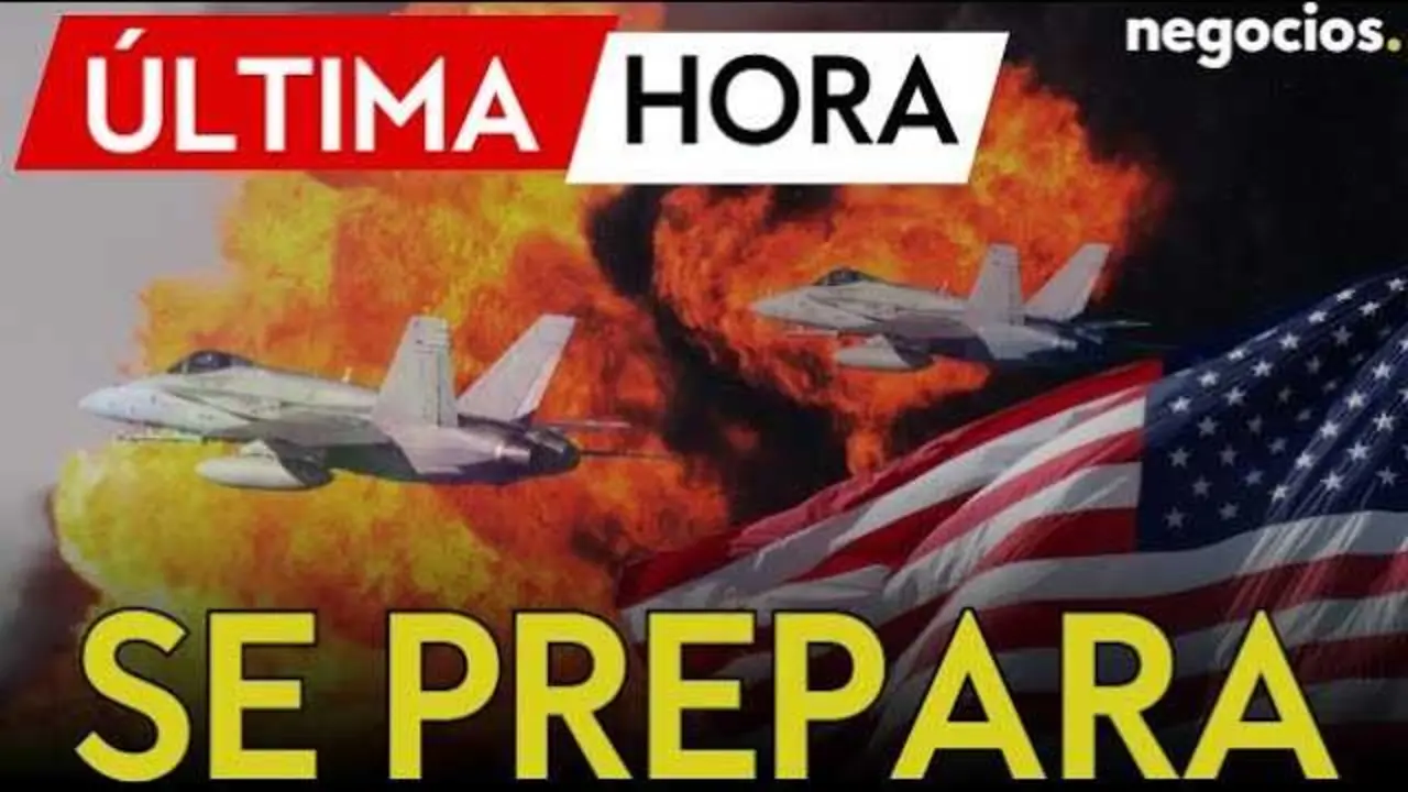 Imagen del avión presidencial "del fin del mundo" sobrevolando Estados Unidos, símbolo de la capacidad nuclear y estratégica del país.<br>                        <br>                        <br>                        <br>                      
