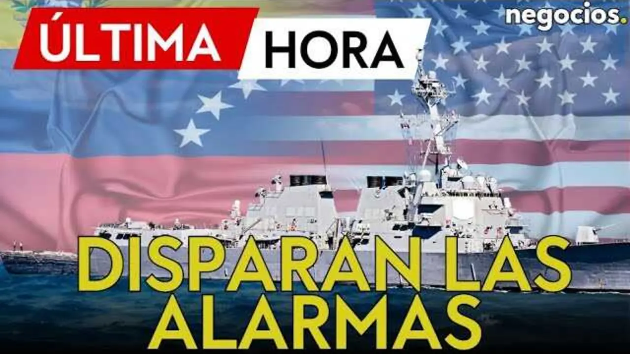 Imagen del destructor USS Gettysburg en operaciones navales, símbolo de la creciente tensión militar en el Caribe y Venezuela.<br>                        <br>                        <br>                        <br>                      