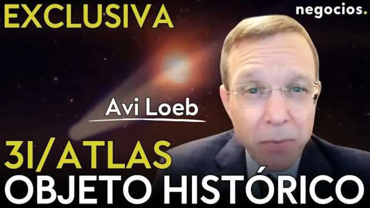 Imagen ilustrativa del objeto interestelar 3I Atlas capturado desde un observatorio en Hawái, fuente: Negocios TV<br>                        <br>                        <br>                        <br>                      