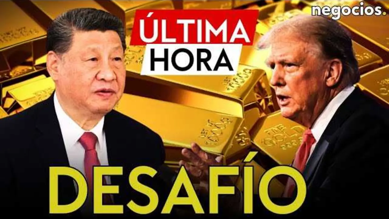 Captura del vídeo que analiza las compras secretas de oro por parte de China y su impacto en el mercado global.<br>                        <br>                        <br>                        <br>                      