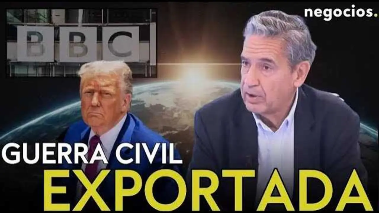Juan Antonio de Castro durante su entrevista en Negocios TV, analizando la dinámica geopolítica global.<br>                        <br>                        <br>                        <br>                      