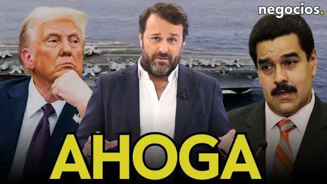 Imagen de miniatura del vídeo donde se despliega información económica y política con enfoque en Trump, Maduro y Nvidia.<br>                        <br>                        <br>                        <br>                      