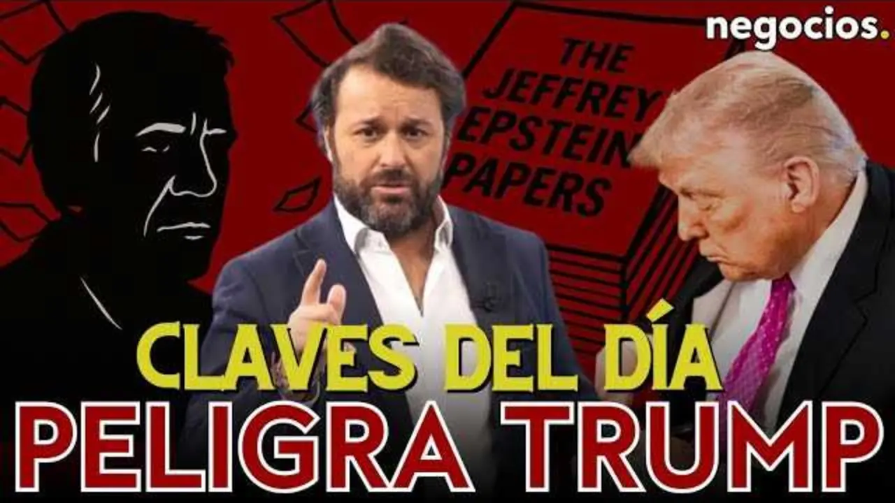 Fotografía oficial del presidente Trump junto a gráficos económicos y la imagen conceptual del cometa 3I/Atlas<br>                        <br>                        <br>                        <br>                      