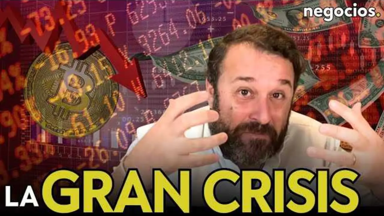 Captura del vídeo con imágenes que reflejan la tensión geopolítica y económica global reciente<br>                        <br>                        <br>                        <br>                      