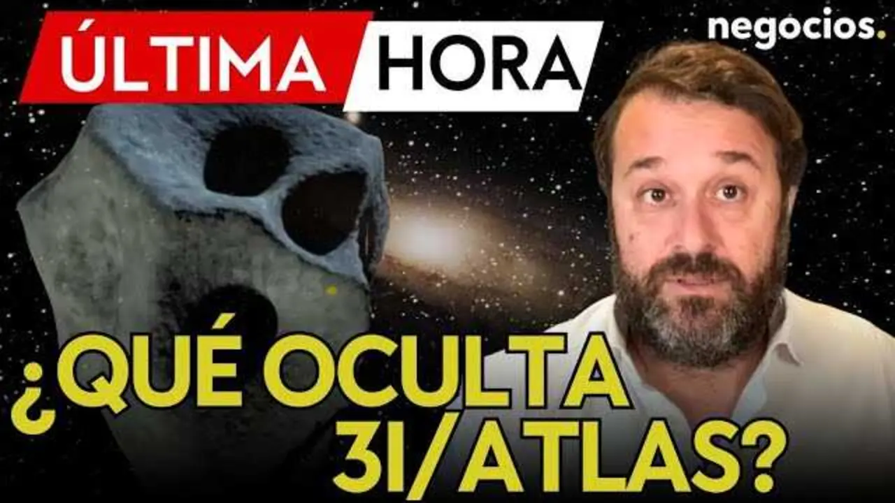 Imagen en baja resolución del objeto interestelar 3I/ATLAS captada por telescopios especializados.<br>                        <br>                        <br>                        <br>                      