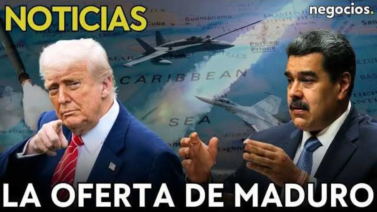 Imagen oficial del vídeo que muestra un resumen de las noticias más importantes de la jornada en Estados Unidos, Venezuela y Arabia Saudita.<br>                        <br>                        <br>                        <br>                      