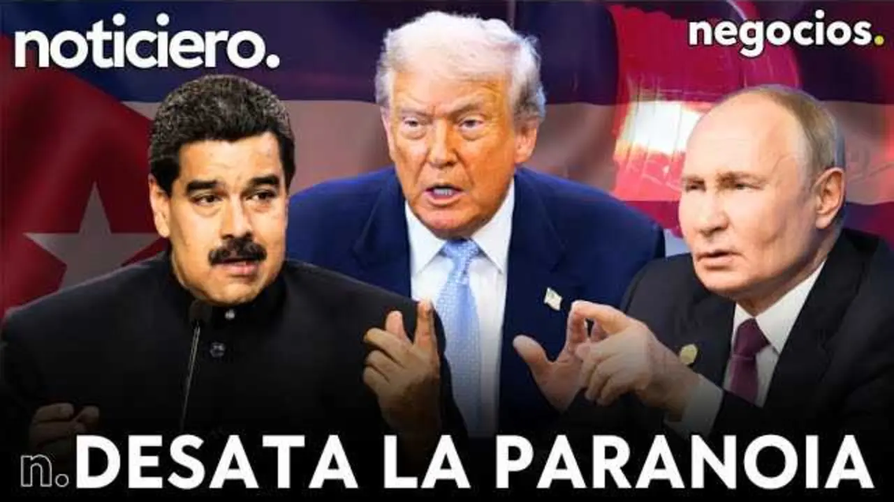 Imagen en miniatura del vídeo de Negocios TV donde se muestra un mapa con zonas de tensión geopolítica en Venezuela, Cuba y Europa del Este.<br>                        <br>                        <br>                        <br>                      