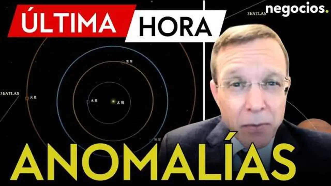 Imagen del objeto interestelar 3I/Atlas capturado en las observaciones recientes, mostrando detalles de su paso por el sistema solar.<br>                        <br>                        <br>                        <br>                      