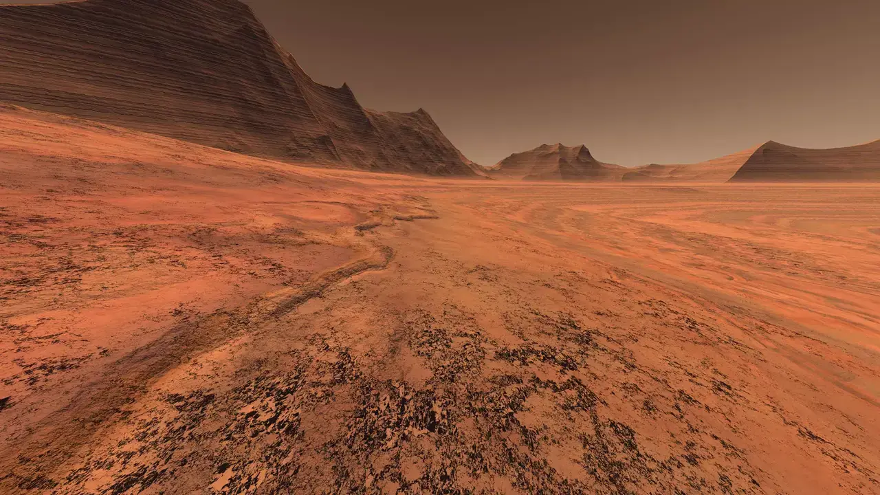 Imágenes de Marte. Foto: NASA.