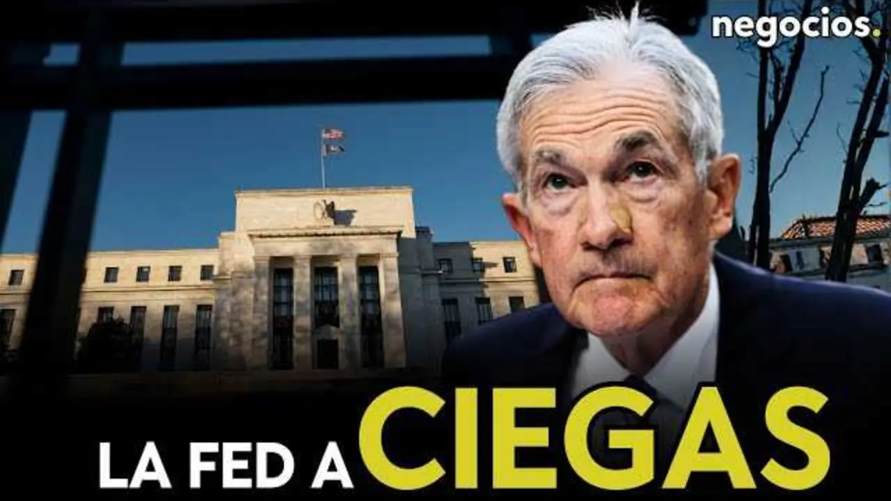 Jerome Powell durante una comparecencia reciente en la Reserva Federal, en contexto de incertidumbre económica.<br>                        <br>                        <br>                        <br>                      