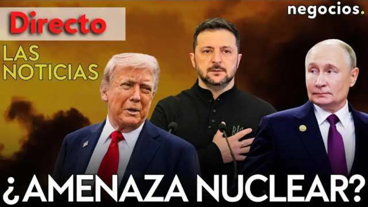 Imagen del vídeo de Negocios TV sobre la respuesta rusa a la amenaza nuclear y el plan de paz propuesto por Trump para el conflicto en Ucrania.<br>                        <br>                        <br>                        <br>                      