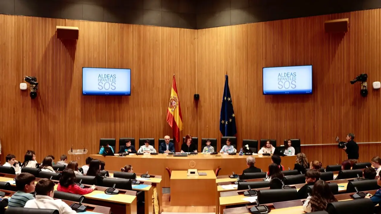 Niños y niñas defienden en el Congreso de los Diputados  su derecho a un entorno digital seguro y protector