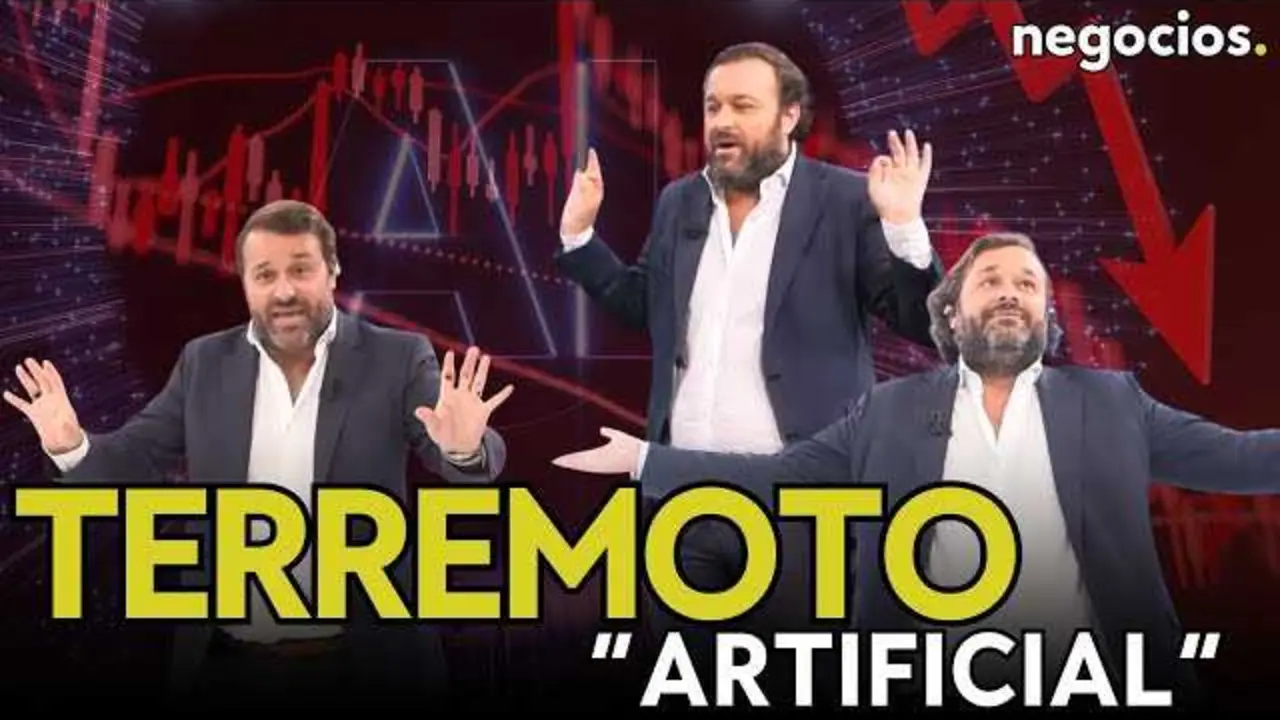 Mapa de calor bursátil con caídas significativas en acciones tecnológicas tras la corrección de la burbuja IA, imagen representativa del nerviosismo global en los mercados financieros.<br>                        <br>                        <br>                        <br>                      