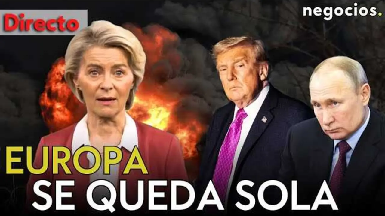 Imagen que muestra a los líderes europeos y sudafricanos durante la rueda de prensa en Johannesburgo<br>                        <br>                        <br>                        <br>                      