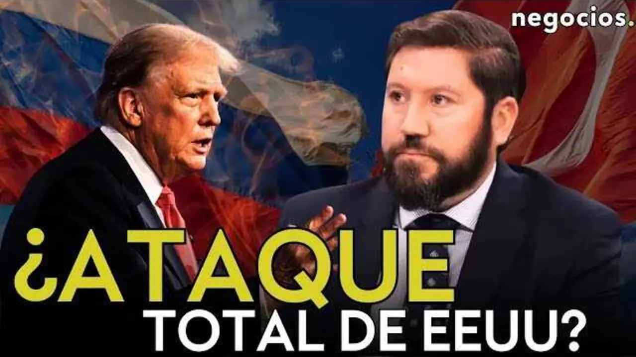 Portaaviones US Gerald Ford navegando en el mar, simbolizando la presencia militar estadounidense frente a Venezuela.<br>                        <br>                        <br>                        <br>                      